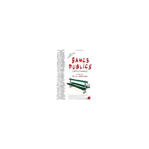 Bancs Publics Versailles Rive Droite - Bruno Podalydes - Affiche De Cinéma Pliée 60x40 Cm