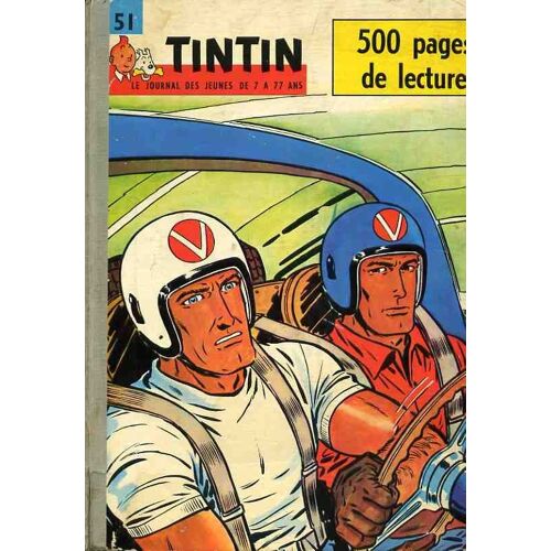 Tintin. Journal Des Jeunes De 7 À 77 Ans. Album 51