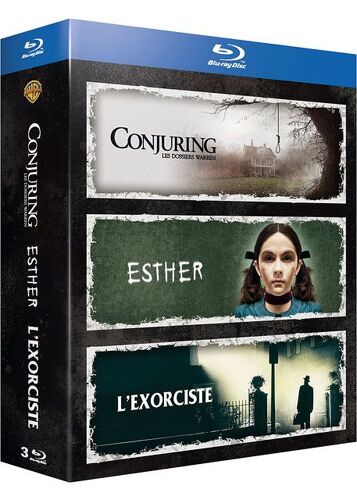 Conjuring : Les Dossiers Warren + L'exorciste + Esther - Pack - Blu-Ray