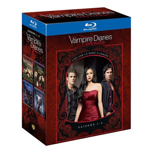 Vampire Diaries - Saisons 1 À 4 - #Nom? - Blu-Ray