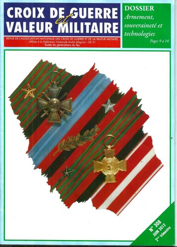 Croix De Guerre Et Valeur Militaire  N° 308