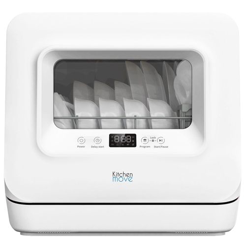 Mini lave vaisselle WASHCLEAN blanc acier 3 couverts