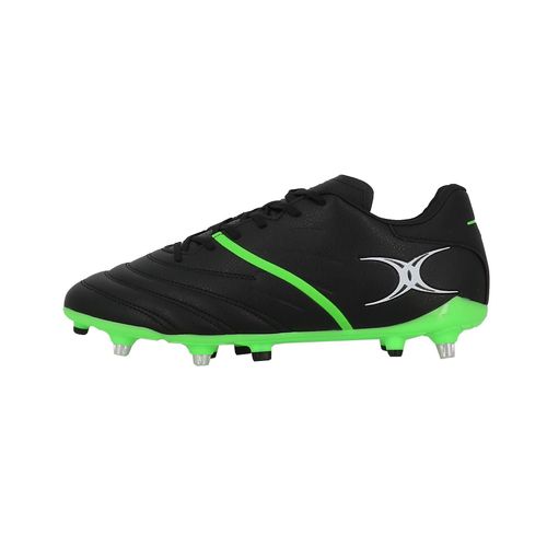 Chaussures Rugby Gilbert Boot S/St X20 Pwr 6s Bk/Fg Noir - 43