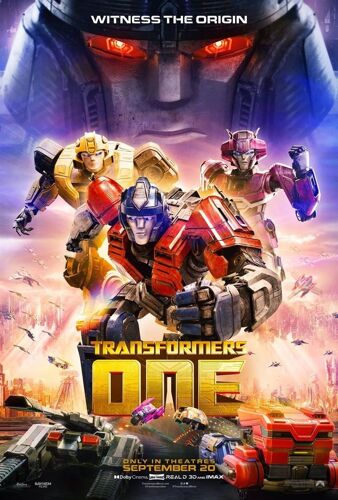 Transformers : Le Commencement / Affiche Cinéma Originale 120x160 Cm Roulée. Année 2024