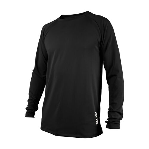Poc Essential Dh Ls Jersey Carbon Black Homme Noir