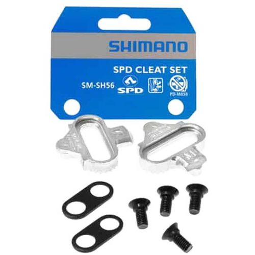 Shimano Sm-Sh56 Cales Multidirectionnelles Argenté