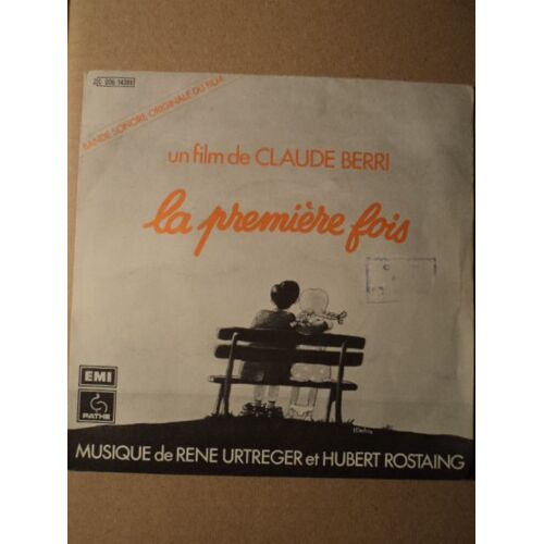 Rene Utreger /Hubert Rostaing " La Pemiere Fois " Bof