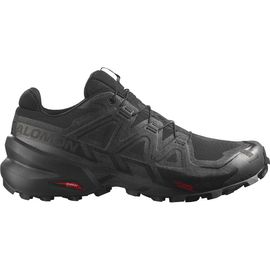 Salomon Speedcross 6 Gtx - Gore-Tex - Hommes Trail-Running Baskets Sneakers Chaussures Chaussures De Running Noir 417386 - 46 1/2