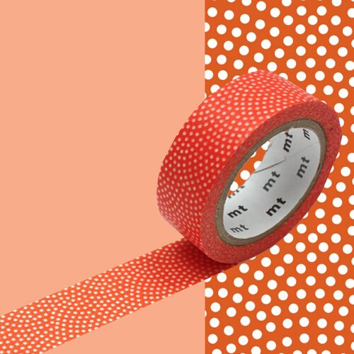 Masking Tape Mt Pois Samekomon Orange