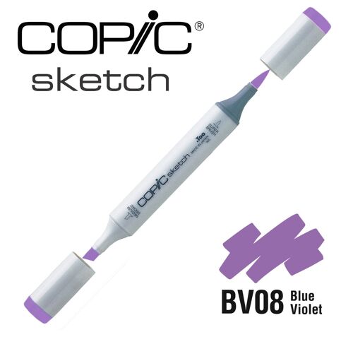 Marqueur À L'alcool Copic Sketch Bv08 Blue Violet