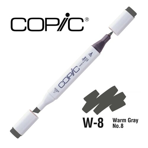 Marqueur À L'alcool Copic Marker W8 Warm Gray No.8