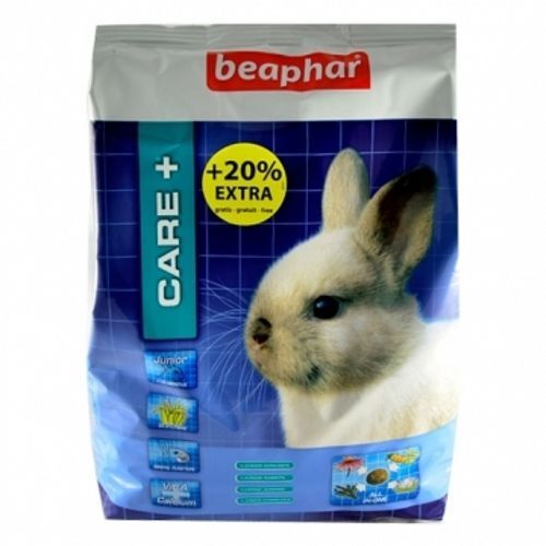 Care + Nourriture Complète Super Premium Pour Les Jeunes Lapins 1.5 Kg