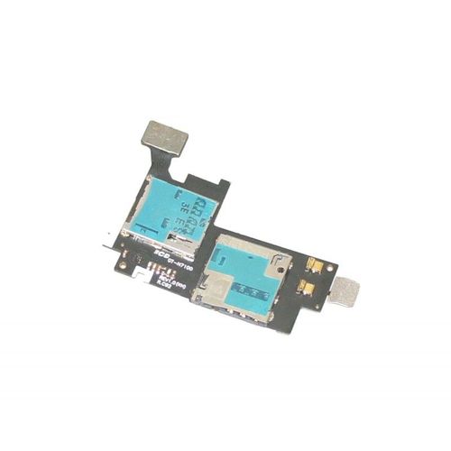 Nappe Lecteur Carte Sim Et Sd Pour Samsung Galaxy Note 2 N7100 - Original