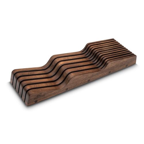 Lion Sabatier - Range Couteaux Vide Acacia Foncé 668380