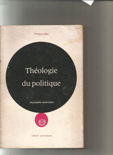 Theologie Du Politique