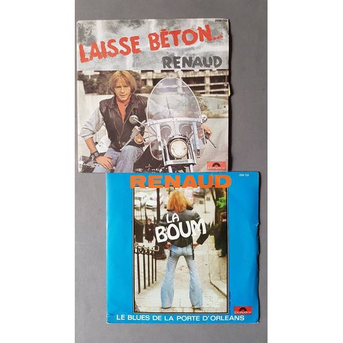 Laisse Béton - La Boum - Renaud - Lot De 2 Vinyles