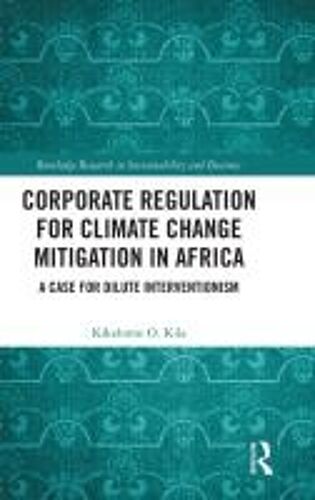 Corporate Regulation For Climate Change Mitigation In Africa