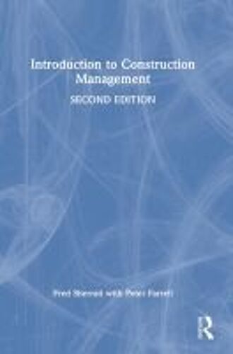 Introduction To Construction Management