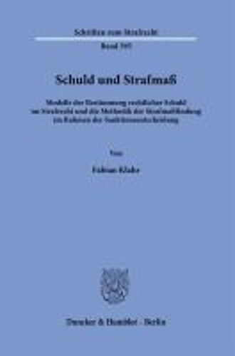 Schuld Und Strafmaß