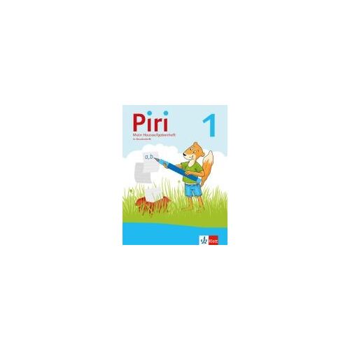 Piri 1-4. Paket Hausaufgabenheft In Druckschrift (5er-Paket) Klasse 1