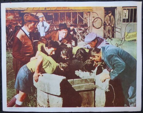 Jean Gabin * Les Vieux De La Vieille * Gilles Grangier - Film 1960 - 1 Photo D'exploitation De Cinéma Originale De 1960 Usa - Lobby Card - 27,9x36.6 Cm * Pierre Fresney , Noel Noel - Michel Audiard