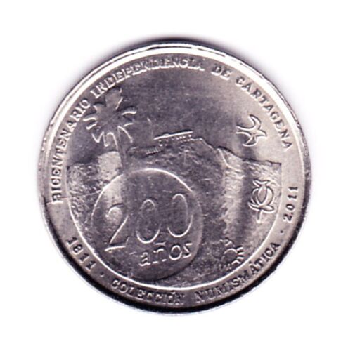 Piece Commemorative Du Bicentenaire De L' Independance De La Colombie