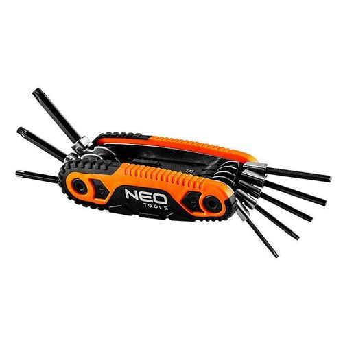 Jeu de 8 clés mâles Torx sur monture NEO TOOLS 09-573