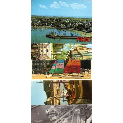 Lot De 9 Cartes Postales De Loire Atlantique (44), Nantes, La Baule, Piriac, Pornic, Coiffe Et Bateaux°°°