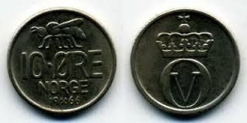 1 Ore Norvége 1966