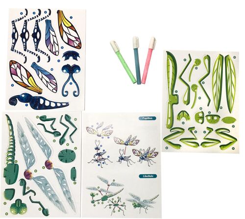 Kit Enfant Mes Drôles D'insectes Phosphorescents