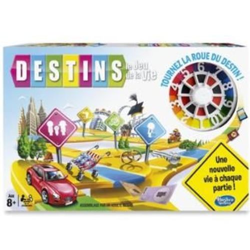 Destins Le Jeu De La Vie - Tournez La Roue Du Destin - Une Nouvelle Vie A Chaque Partie - Hasbro Gaming