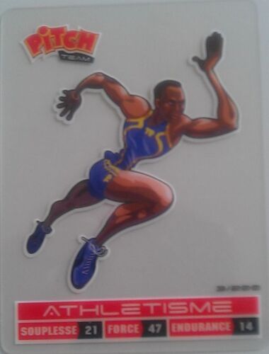 Carte Pitch Team Athletisme 3