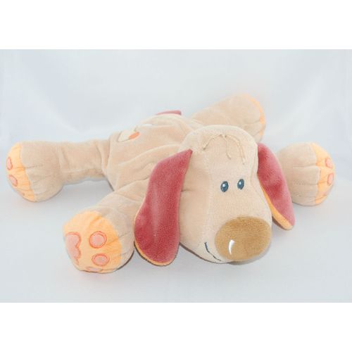 Nattou Doudou Chien Beige Orange Violet Collection Belle Et Bo