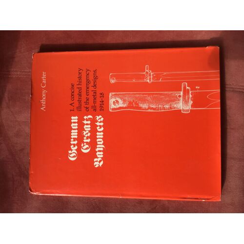 Livre En Anglais Baïonnettes Allemandes Ww1