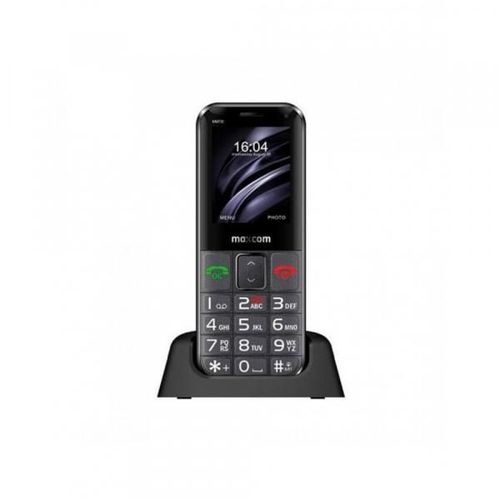 MaxCom MM730 téléphone portable 5,59 cm (2.2") Noir Téléphone pour seniors