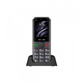 MaxCom MM730 téléphone portable 5,59 cm (2.2") Noir Téléphone pour seniors