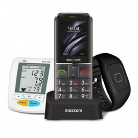 MaxCom Comfort MM735 téléphone portable 5,59 cm (2.2") 83 g Noir Téléphone d'entrée de gamme