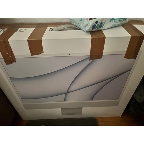 Apple iMAC Z12R1 CTO 24" M1 - Ram 16 Go - SSD 512 Go SILVER