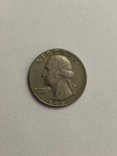 Piece Quarter Dollar United State Of America 1982