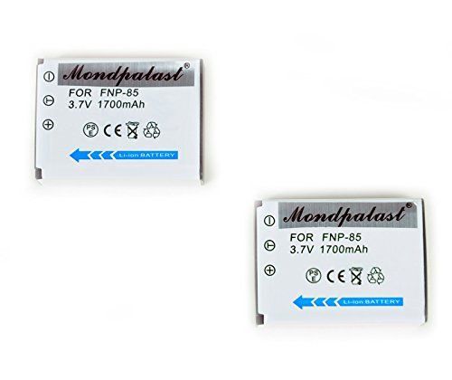 Np-85 Np85 1700mah Batteries Batterie X2 + Chargeur Pour Fuji Fujifilm Finepix F305 , Sl240 , Sl260 , Sl280 ,Sl300 , Sl305 , Sl1000