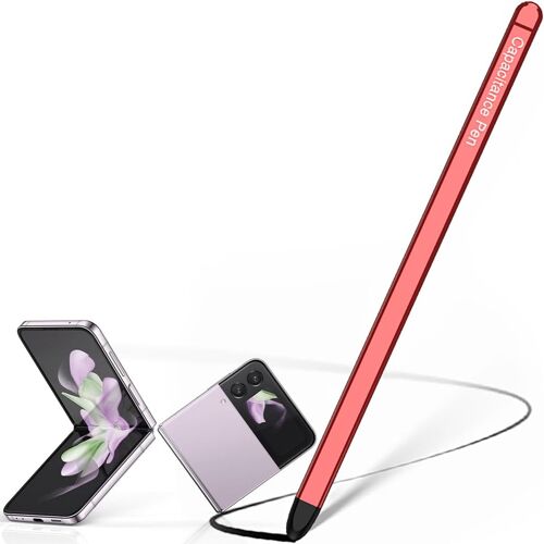 KALANKA-S Pen Replacement, Samsung Fold5/Fold6 Pen Stylus Pens, Z Fold 6 Slim Pens, Stylet pour Samsung z Fold5/Fold6 Fold Edition, Stylo de Saisie Universel pour Galaxy Z Fold 6 Smartphone-Rouge