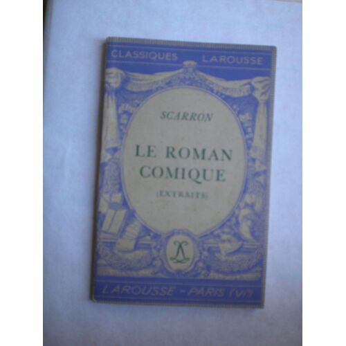 Extraits Du Roman Comique De Scarron Par Guirand 1935