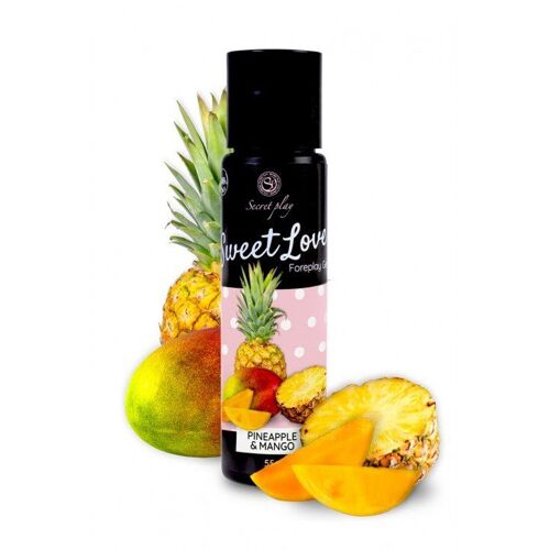 Lubrifiant Comestible Ananas-Mangue - 60ml
