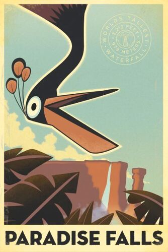 Affiche Paradise Falls