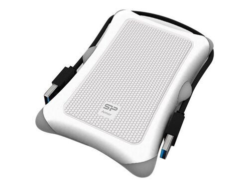Silicon Power Armor A30 - Boitier externe - 2.5" - SATA 6Gb/s - USB 3.2 (Gen 1) - blanc