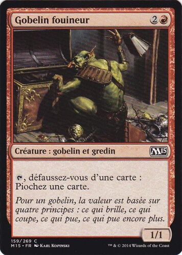 Gobelin Fouineur - Magic Mtg - M15