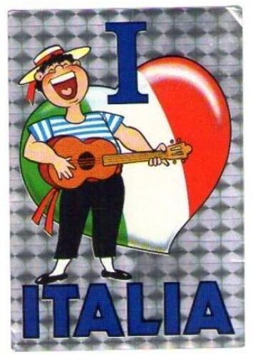 Fantastickers Panini - " I Love Italia " - Années 80