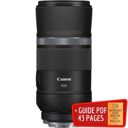Canon RF 600mm f/11 IS STM + Guide PDF ""20 TECHNIQUES POUR RÉUSSIR VOS PHOTOS""