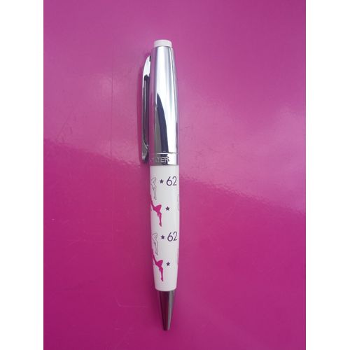 Stylo Daniel Hechter Blanc Et Rose