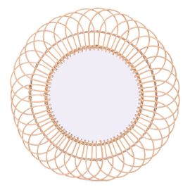 ORIGEN Home Decor Espejo Circular Redondo - Blanco Vintage - 90x90x2cm<br /><br />